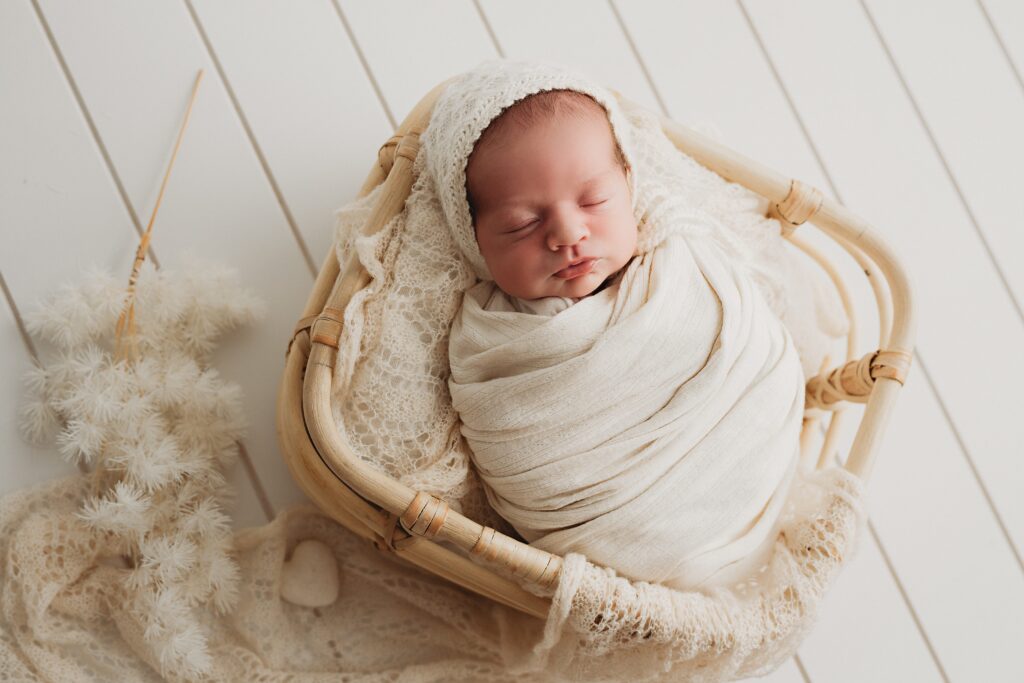 Baby Luca’s Newborn Session with a Gold Coast Newborn Photographer